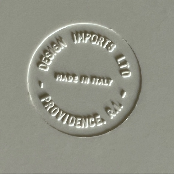 RDE Import Inc. Made in Italy Melamine Foral Blueberries Trinket Trays EUC - Picture 3 of 7